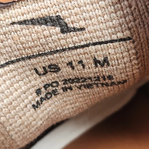 Wolf & Shepherd Men's Sneakers 11 Cream Tan SupremeKnit Trainers Sock New $175 - Picture 14 of 16